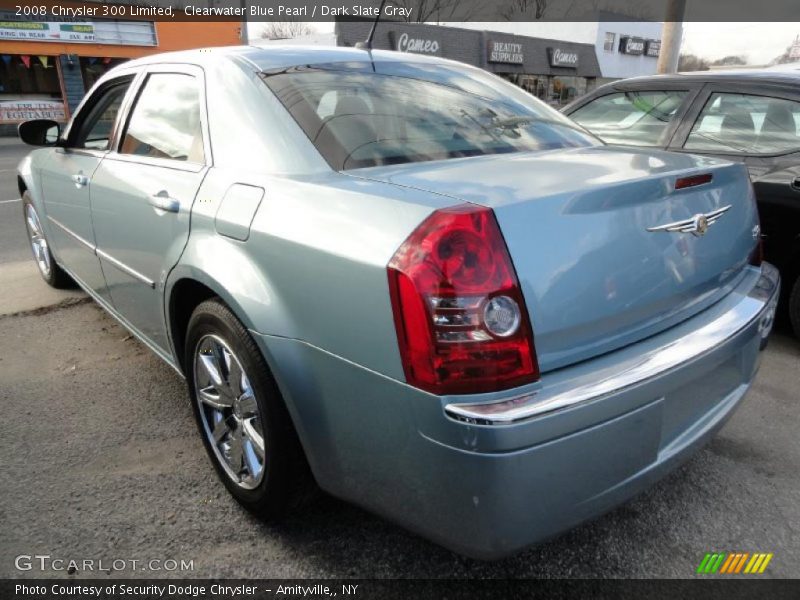 Clearwater Blue Pearl / Dark Slate Gray 2008 Chrysler 300 Limited