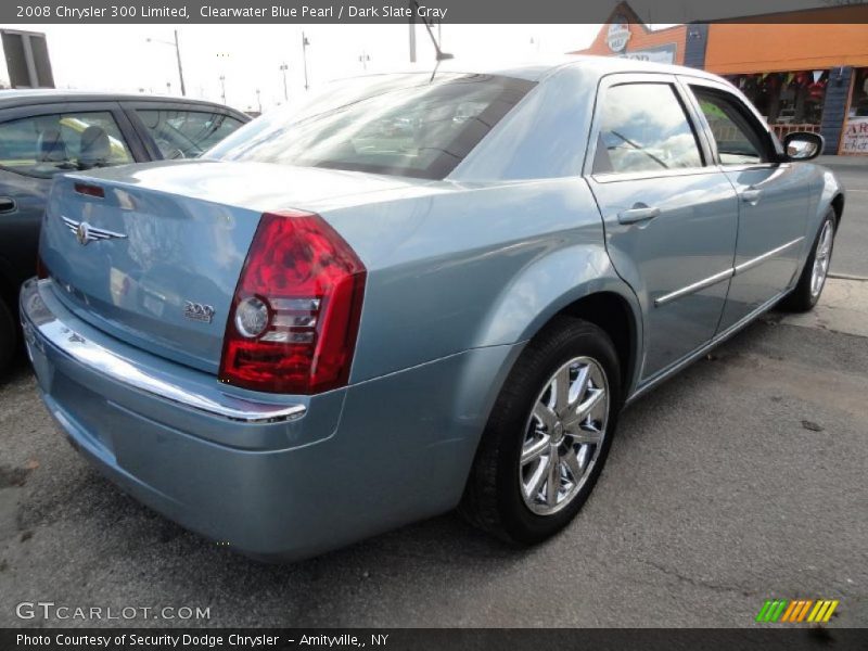 Clearwater Blue Pearl / Dark Slate Gray 2008 Chrysler 300 Limited