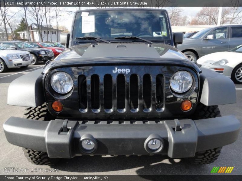 Black / Dark Slate Gray/Blue 2010 Jeep Wrangler Unlimited Islander Edition 4x4