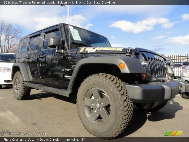 Black / Dark Slate Gray/Blue 2010 Jeep Wrangler Unlimited Islander Edition 4x4