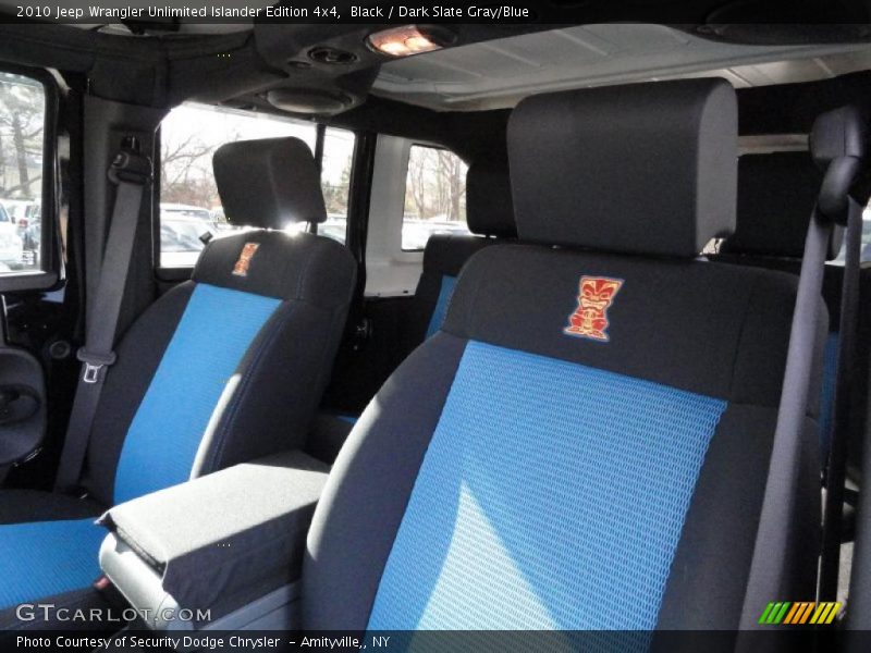  2010 Wrangler Unlimited Islander Edition 4x4 Dark Slate Gray/Blue Interior
