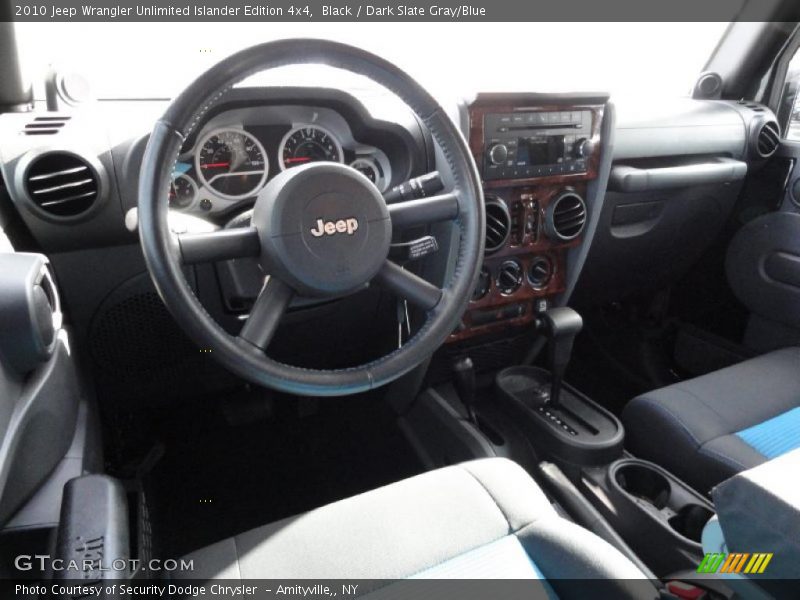  2010 Wrangler Unlimited Islander Edition 4x4 Dark Slate Gray/Blue Interior