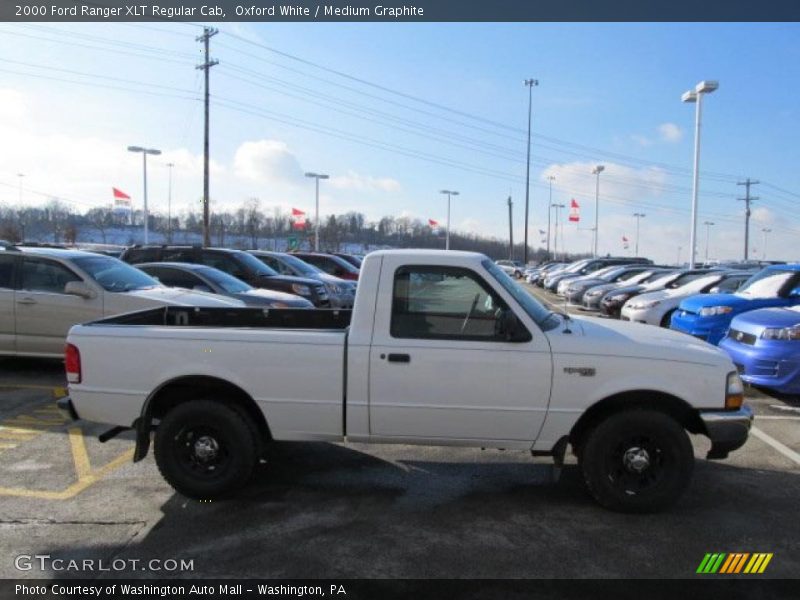 Oxford White / Medium Graphite 2000 Ford Ranger XLT Regular Cab