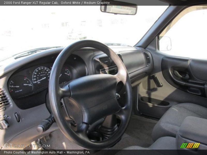 Oxford White / Medium Graphite 2000 Ford Ranger XLT Regular Cab