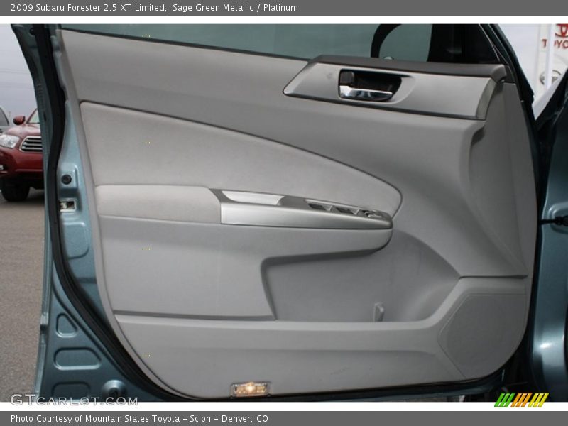 Sage Green Metallic / Platinum 2009 Subaru Forester 2.5 XT Limited