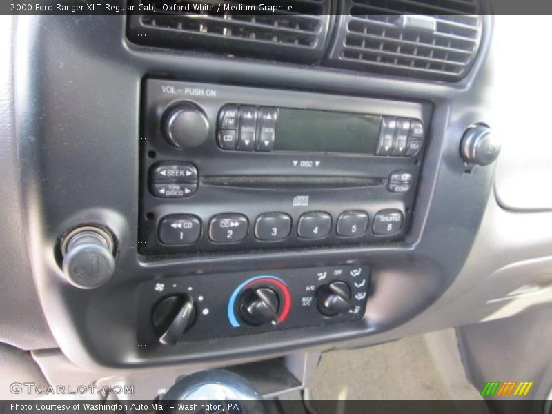 Controls of 2000 Ranger XLT Regular Cab