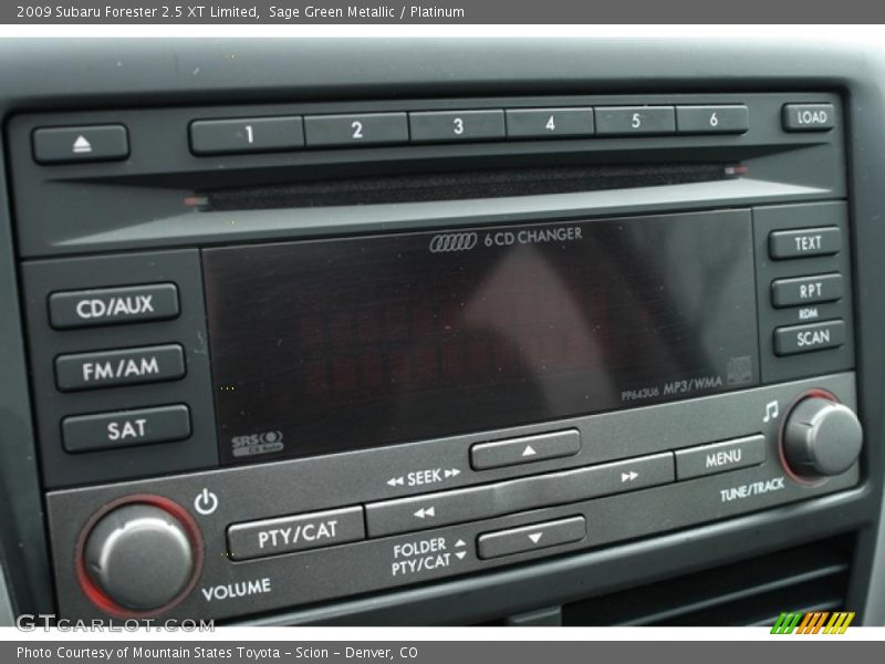 Controls of 2009 Forester 2.5 XT Limited