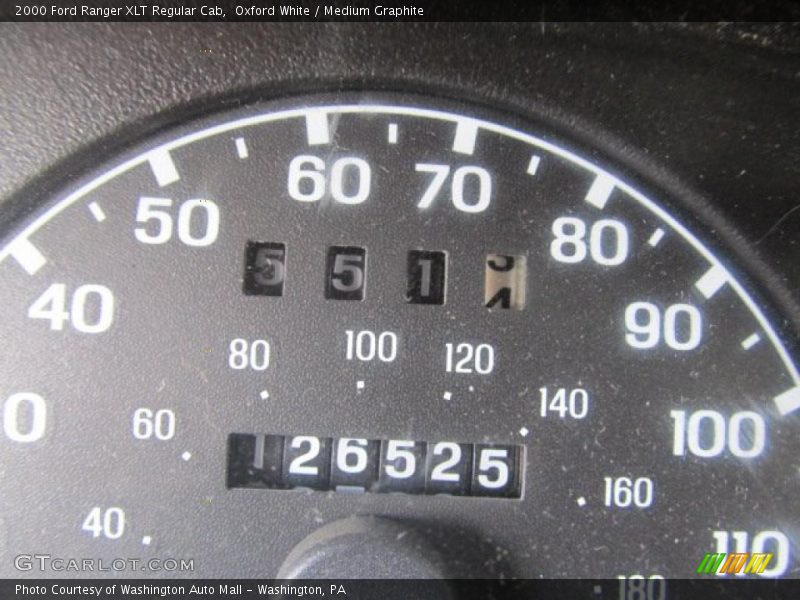Oxford White / Medium Graphite 2000 Ford Ranger XLT Regular Cab