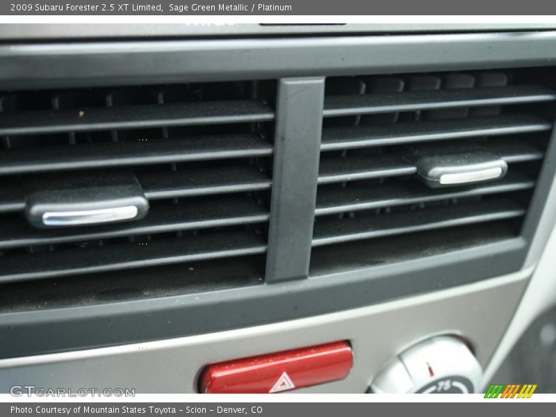 Sage Green Metallic / Platinum 2009 Subaru Forester 2.5 XT Limited