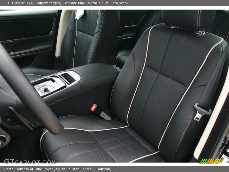  2011 XJ XJL Supercharged Jet Black/Ivory Interior