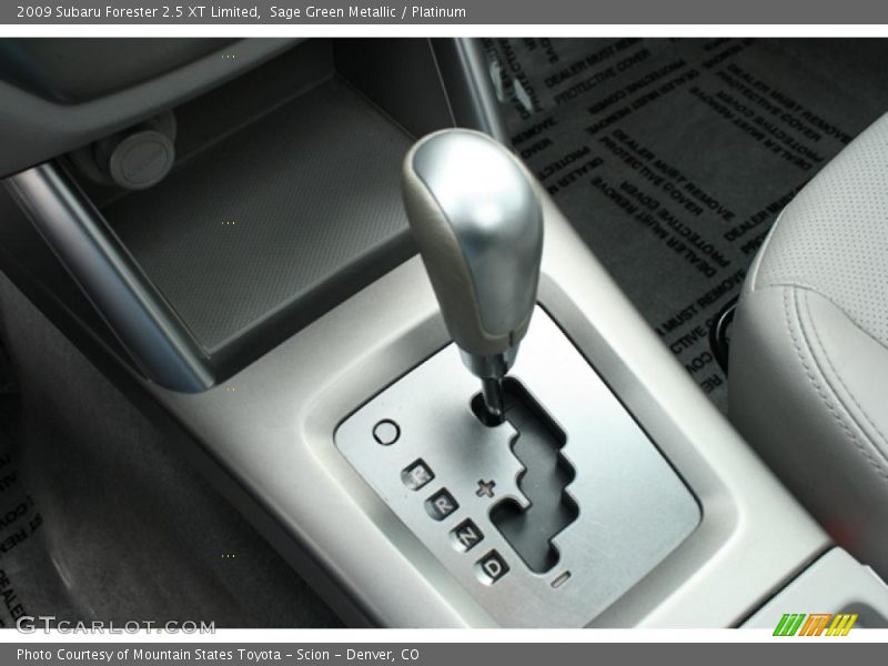  2009 Forester 2.5 XT Limited 4 Speed Sportshift Automatic Shifter