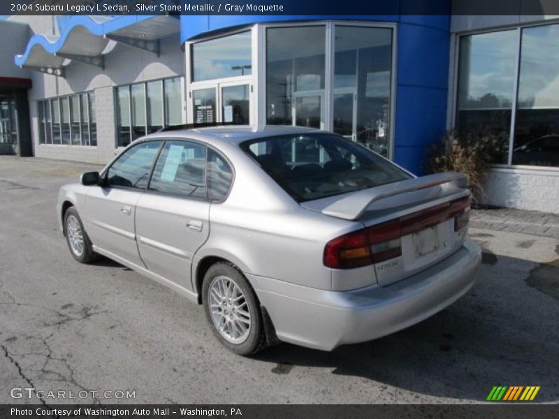 Silver Stone Metallic / Gray Moquette 2004 Subaru Legacy L Sedan