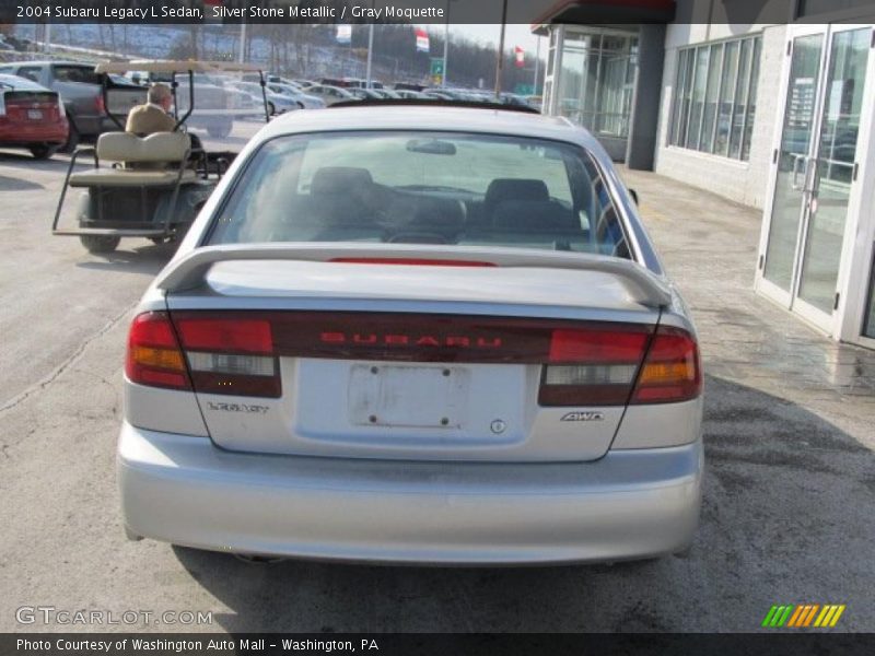 Silver Stone Metallic / Gray Moquette 2004 Subaru Legacy L Sedan