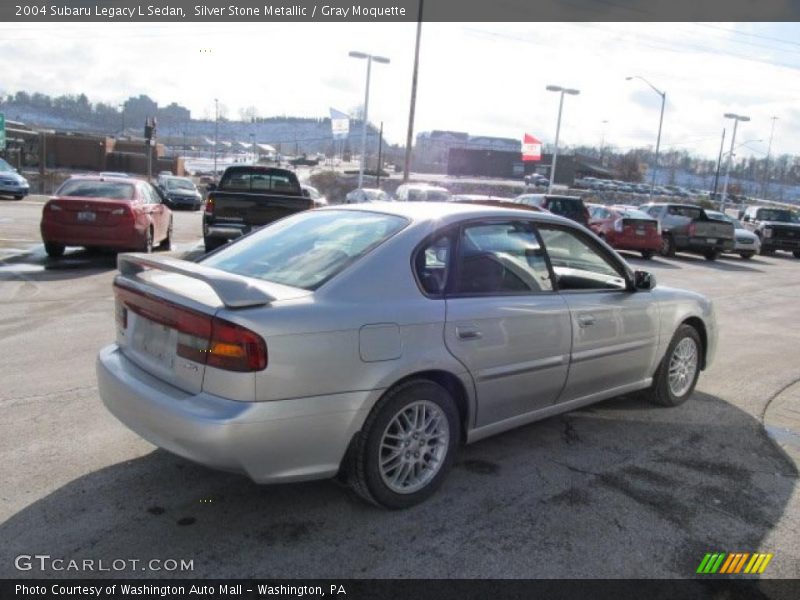 Silver Stone Metallic / Gray Moquette 2004 Subaru Legacy L Sedan