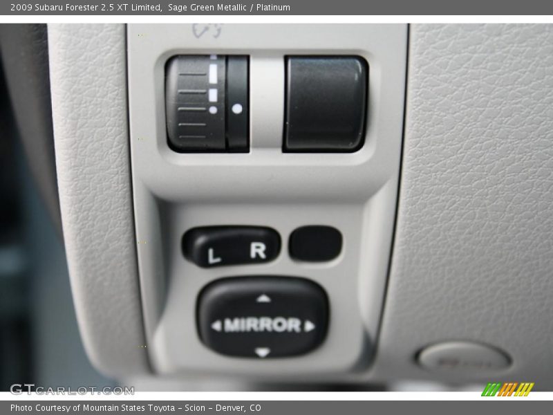 Sage Green Metallic / Platinum 2009 Subaru Forester 2.5 XT Limited