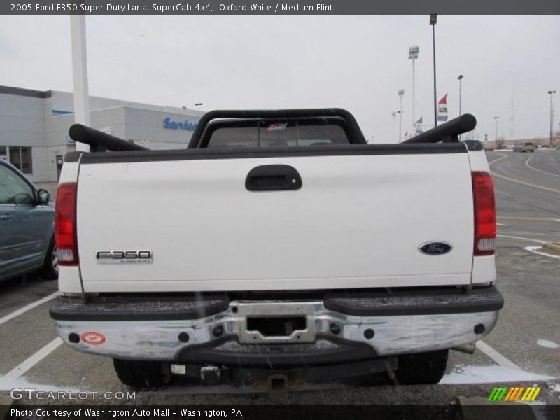 Oxford White / Medium Flint 2005 Ford F350 Super Duty Lariat SuperCab 4x4