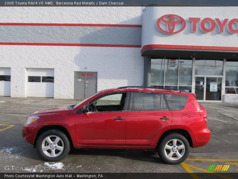 Barcelona Red Metallic / Dark Charcoal 2006 Toyota RAV4 V6 4WD