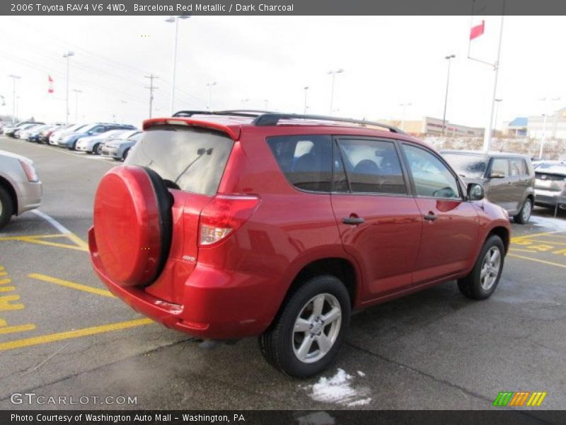 Barcelona Red Metallic / Dark Charcoal 2006 Toyota RAV4 V6 4WD