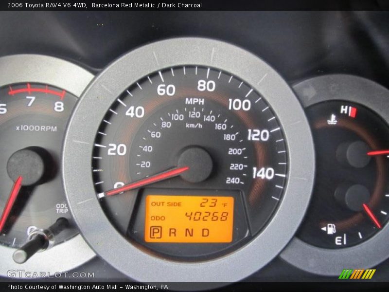 Barcelona Red Metallic / Dark Charcoal 2006 Toyota RAV4 V6 4WD