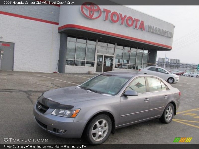 Steel Gray / Gray 2006 Hyundai Sonata GLS V6
