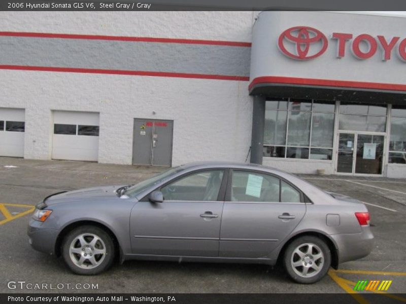 Steel Gray / Gray 2006 Hyundai Sonata GLS V6