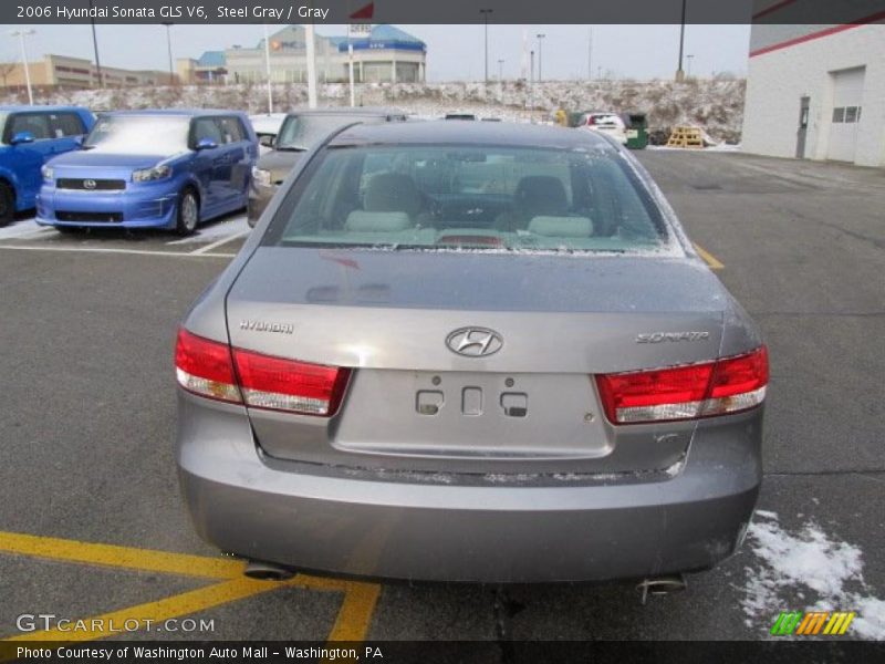 Steel Gray / Gray 2006 Hyundai Sonata GLS V6
