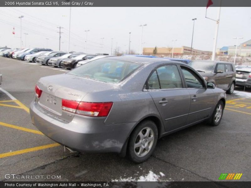 Steel Gray / Gray 2006 Hyundai Sonata GLS V6