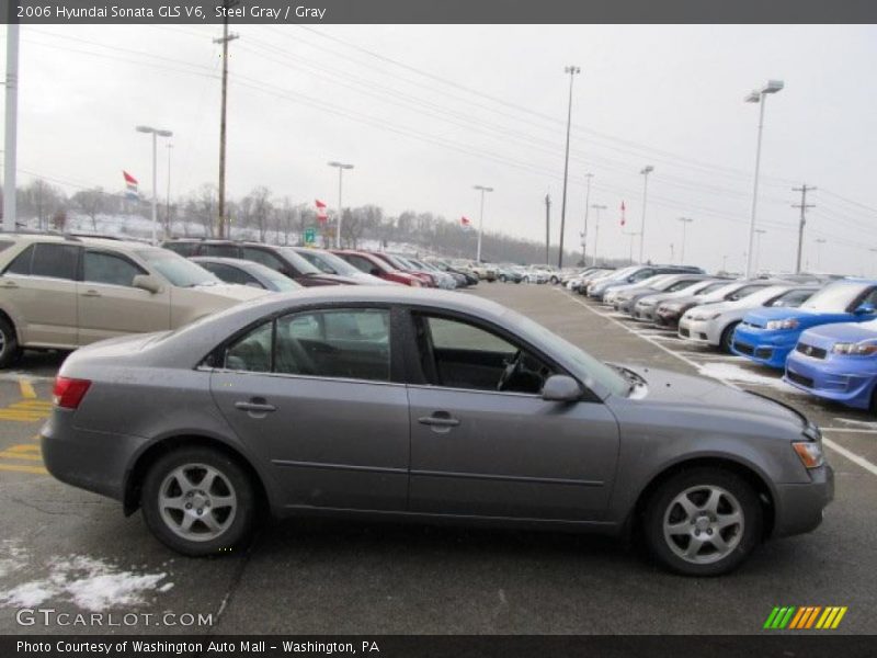 Steel Gray / Gray 2006 Hyundai Sonata GLS V6