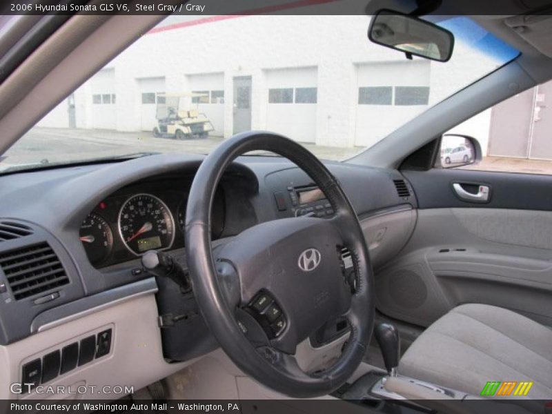 Steel Gray / Gray 2006 Hyundai Sonata GLS V6