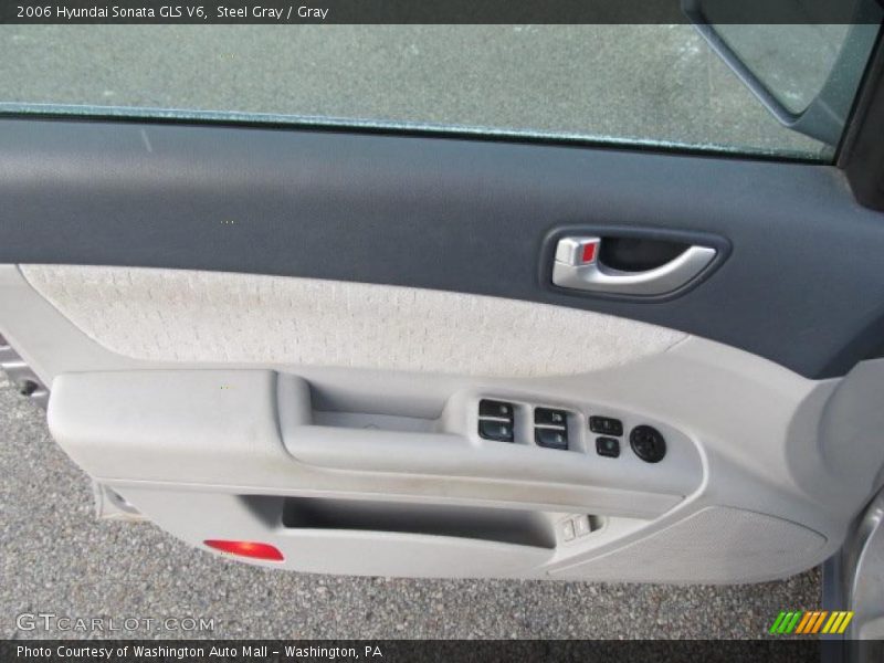 Steel Gray / Gray 2006 Hyundai Sonata GLS V6