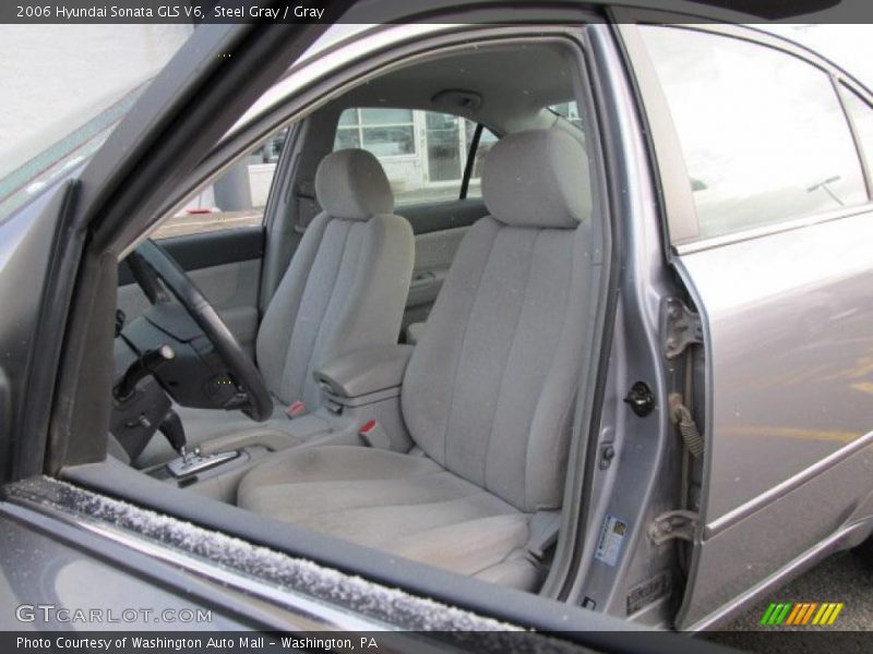 Steel Gray / Gray 2006 Hyundai Sonata GLS V6