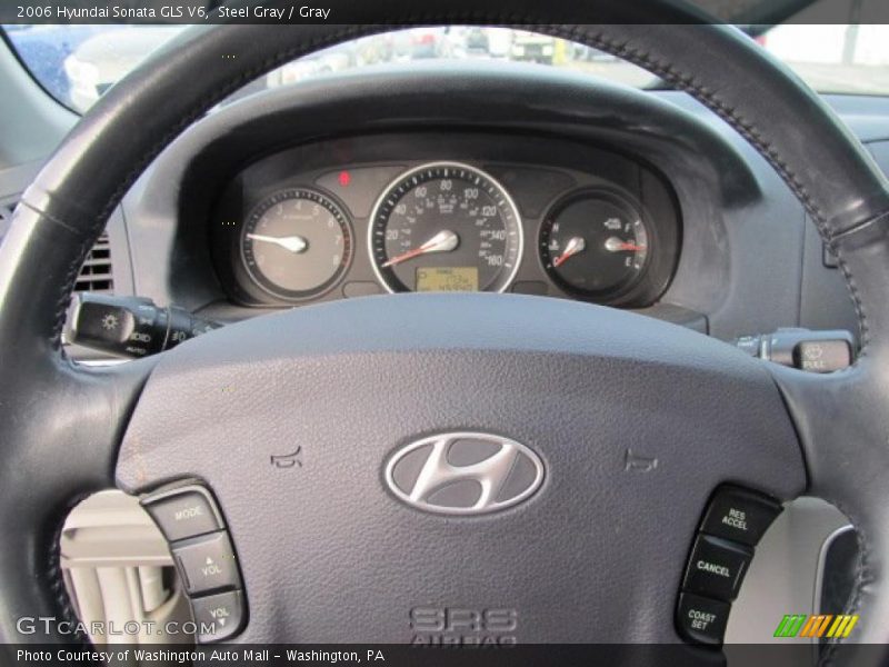 Steel Gray / Gray 2006 Hyundai Sonata GLS V6