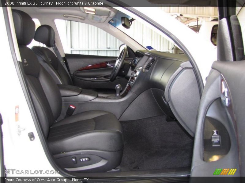 Moonlight White / Graphite 2008 Infiniti EX 35 Journey