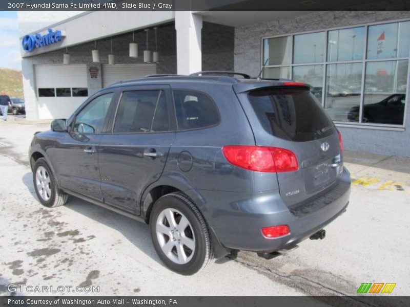 Slate Blue / Gray 2007 Hyundai Santa Fe Limited 4WD
