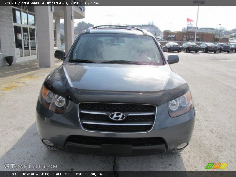 Slate Blue / Gray 2007 Hyundai Santa Fe Limited 4WD