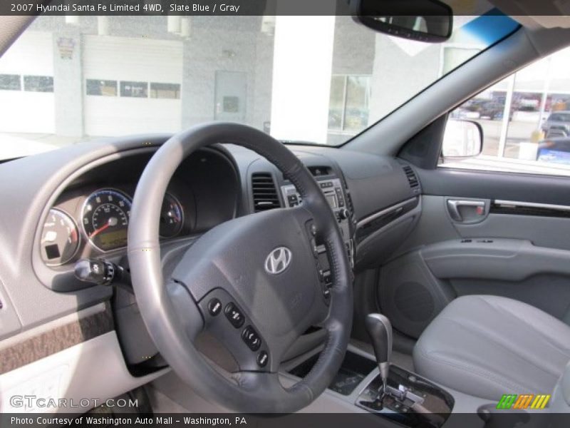 Slate Blue / Gray 2007 Hyundai Santa Fe Limited 4WD