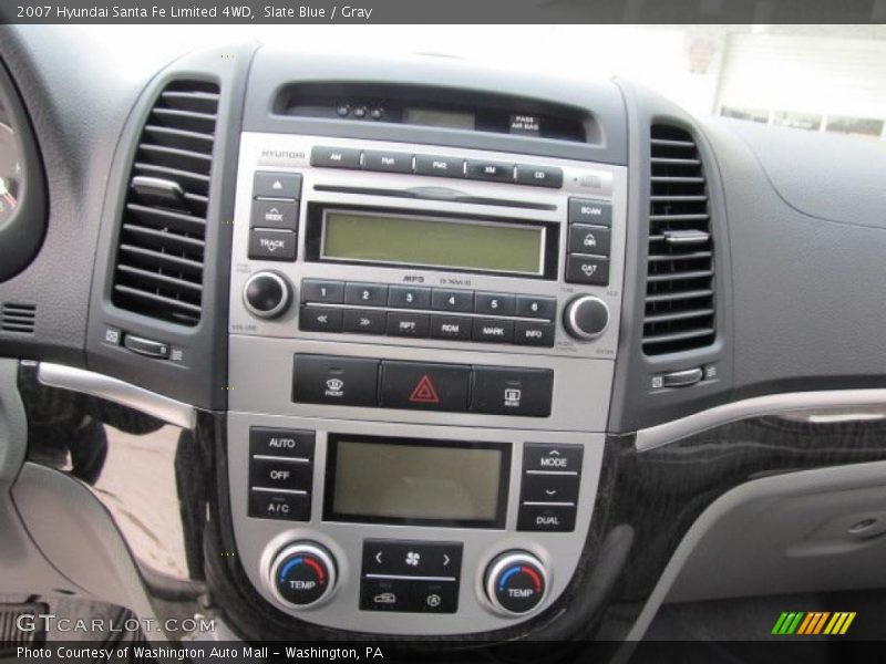 Controls of 2007 Santa Fe Limited 4WD