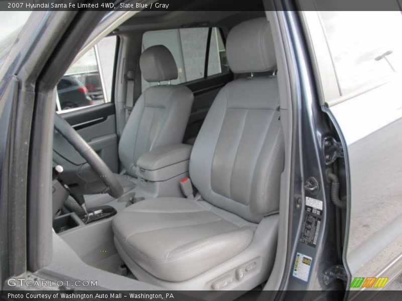 Slate Blue / Gray 2007 Hyundai Santa Fe Limited 4WD
