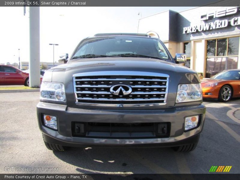 Silver Graphite / Charcoal 2009 Infiniti QX 56