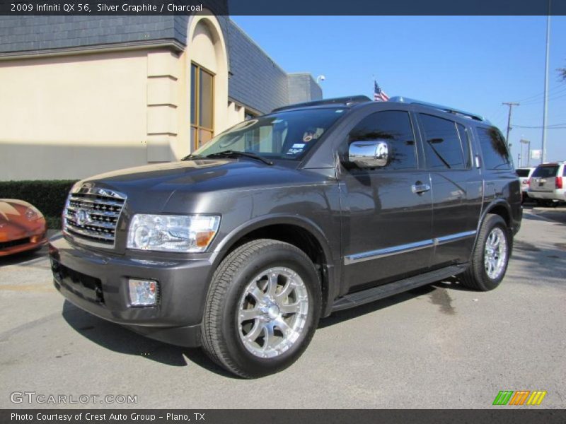 Silver Graphite / Charcoal 2009 Infiniti QX 56