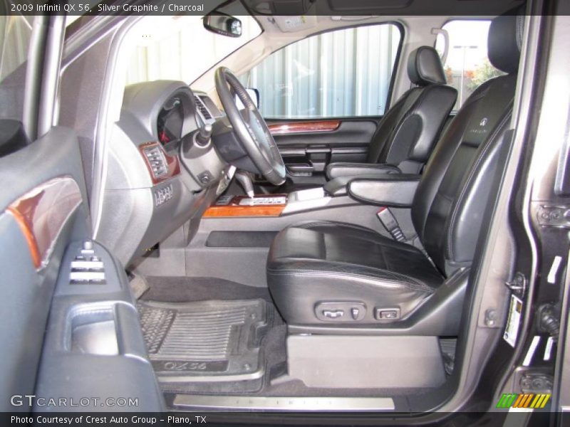 Silver Graphite / Charcoal 2009 Infiniti QX 56