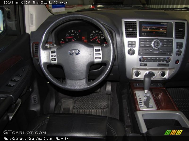 Silver Graphite / Charcoal 2009 Infiniti QX 56