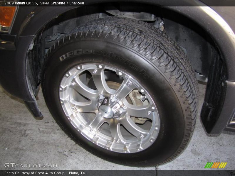 Silver Graphite / Charcoal 2009 Infiniti QX 56
