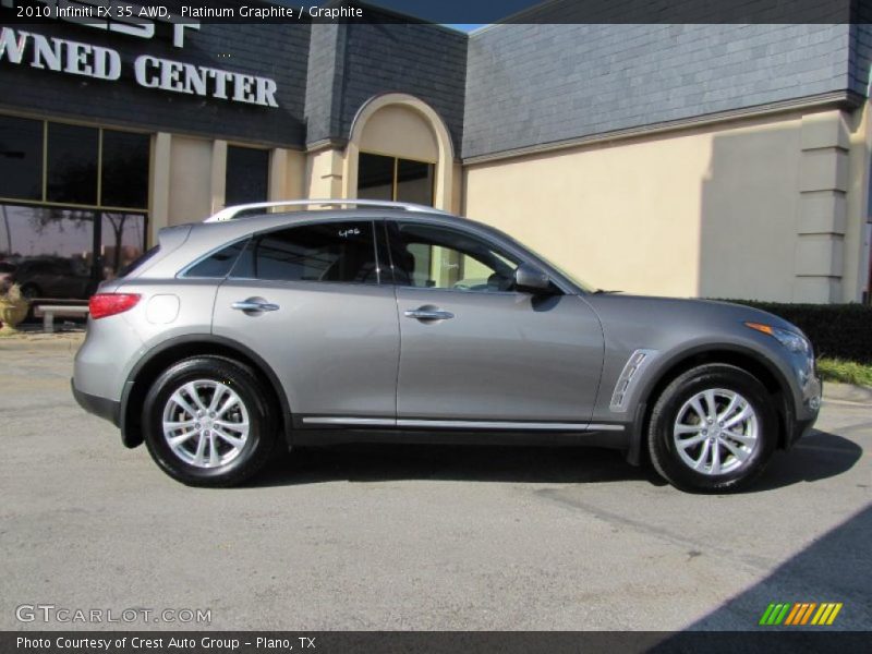 Platinum Graphite / Graphite 2010 Infiniti FX 35 AWD