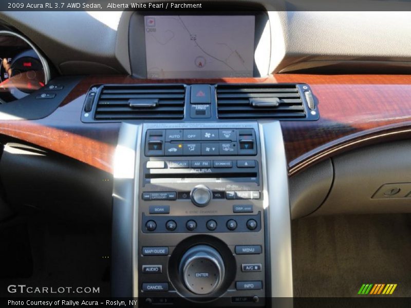 Alberta White Pearl / Parchment 2009 Acura RL 3.7 AWD Sedan