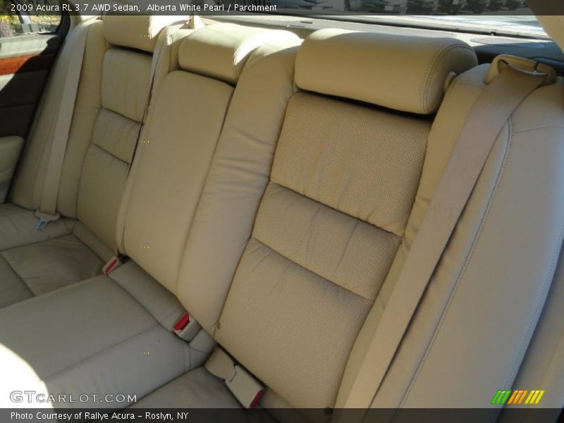 Alberta White Pearl / Parchment 2009 Acura RL 3.7 AWD Sedan
