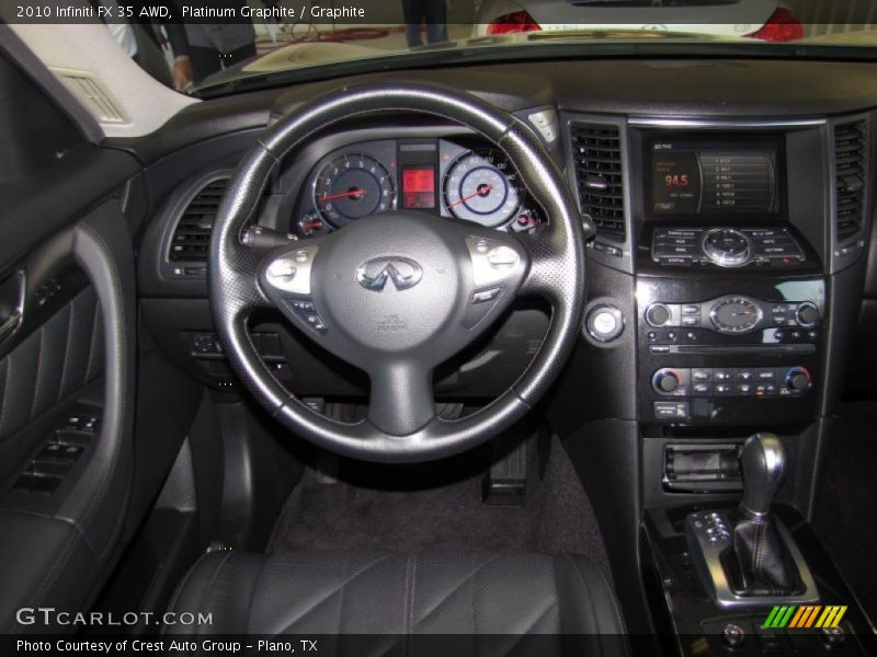 Platinum Graphite / Graphite 2010 Infiniti FX 35 AWD