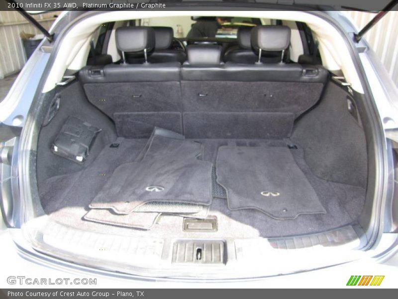  2010 FX 35 AWD Trunk
