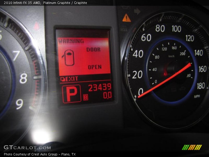 Platinum Graphite / Graphite 2010 Infiniti FX 35 AWD