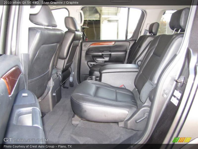 Silver Graphite / Graphite 2010 Infiniti QX 56 4WD